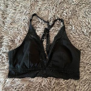 🌟 auden black floral lace bralette 🌟